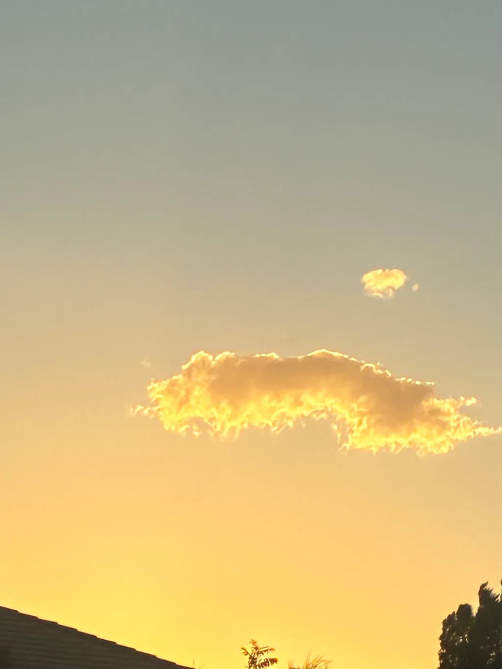 Golden Cloud Glow