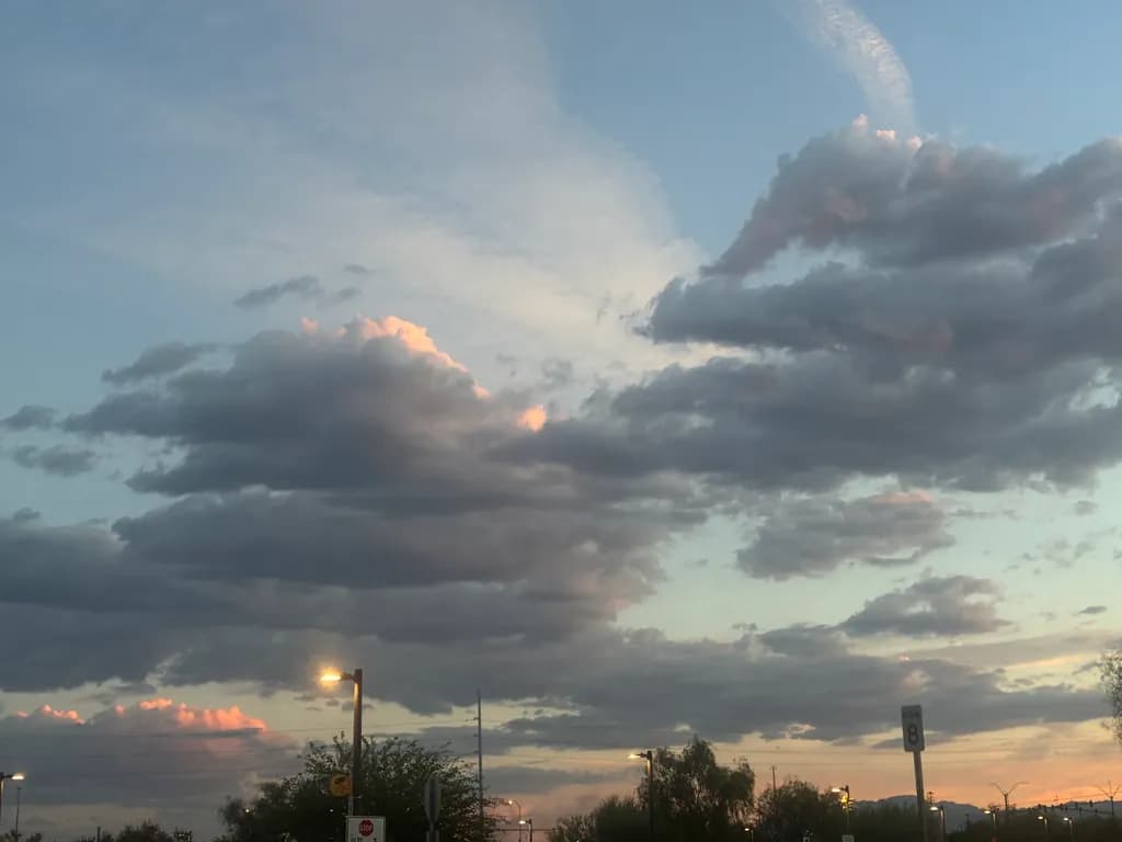 Clouds at Twilight