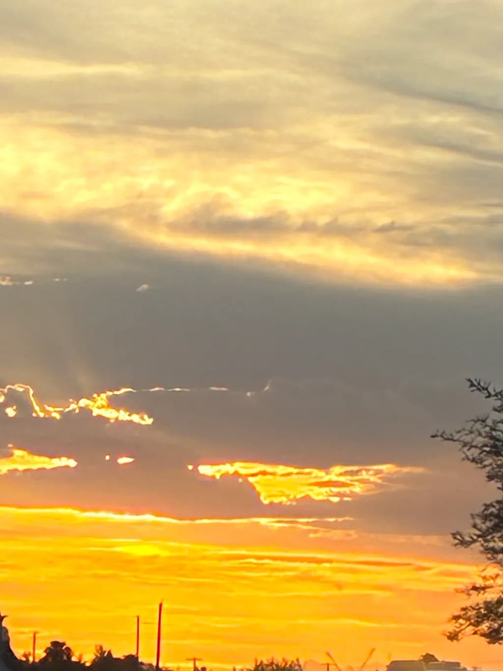 Golden Cloud Sunset