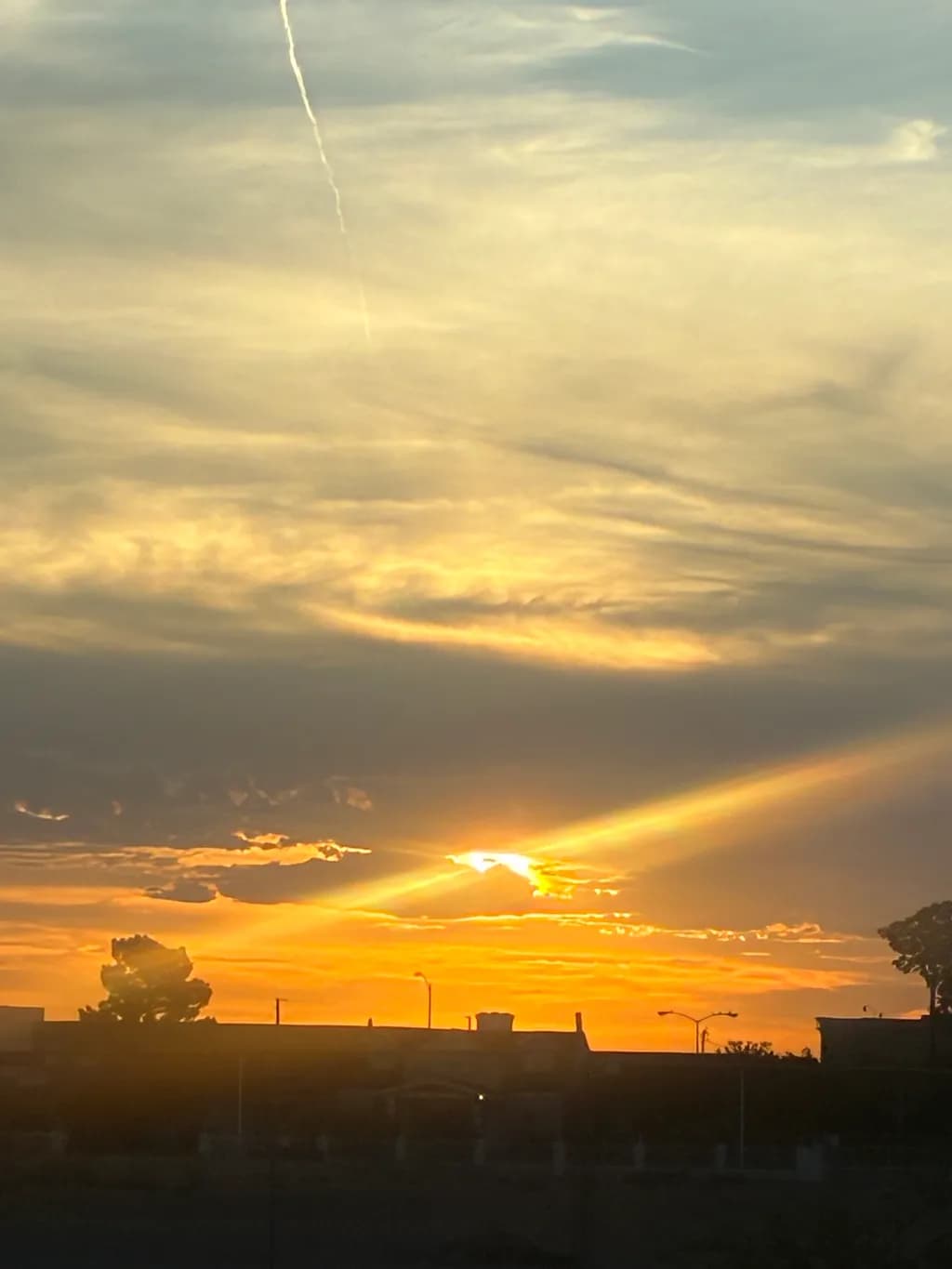 Golden City Sunset