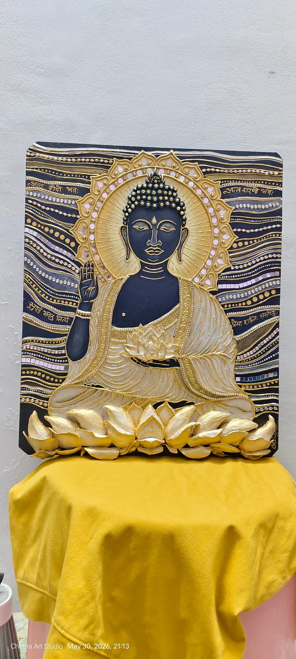 Golden Buddha Lotus