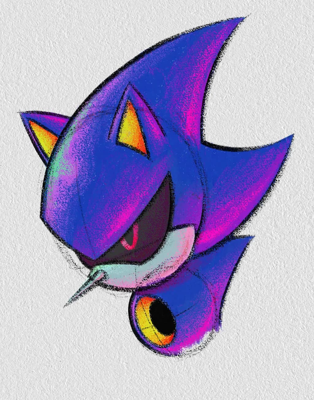 Metal Sonic Glance