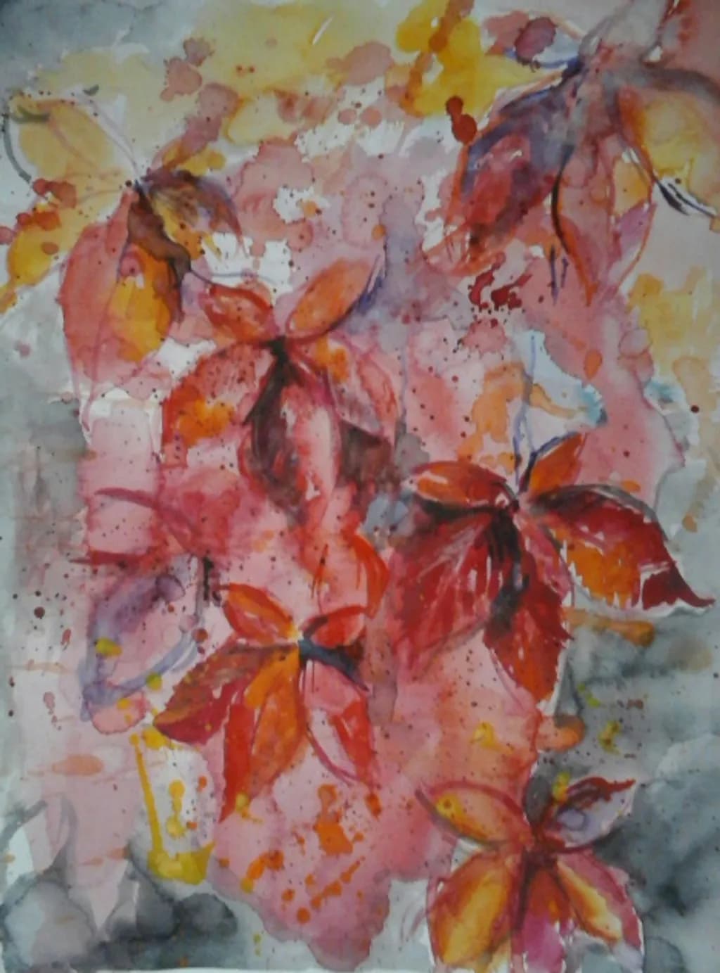 Autumn Leaves Cascade