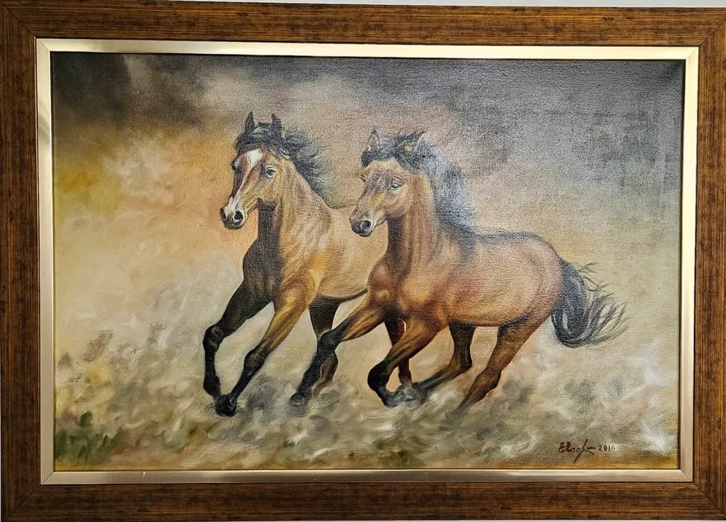 Running Horses
