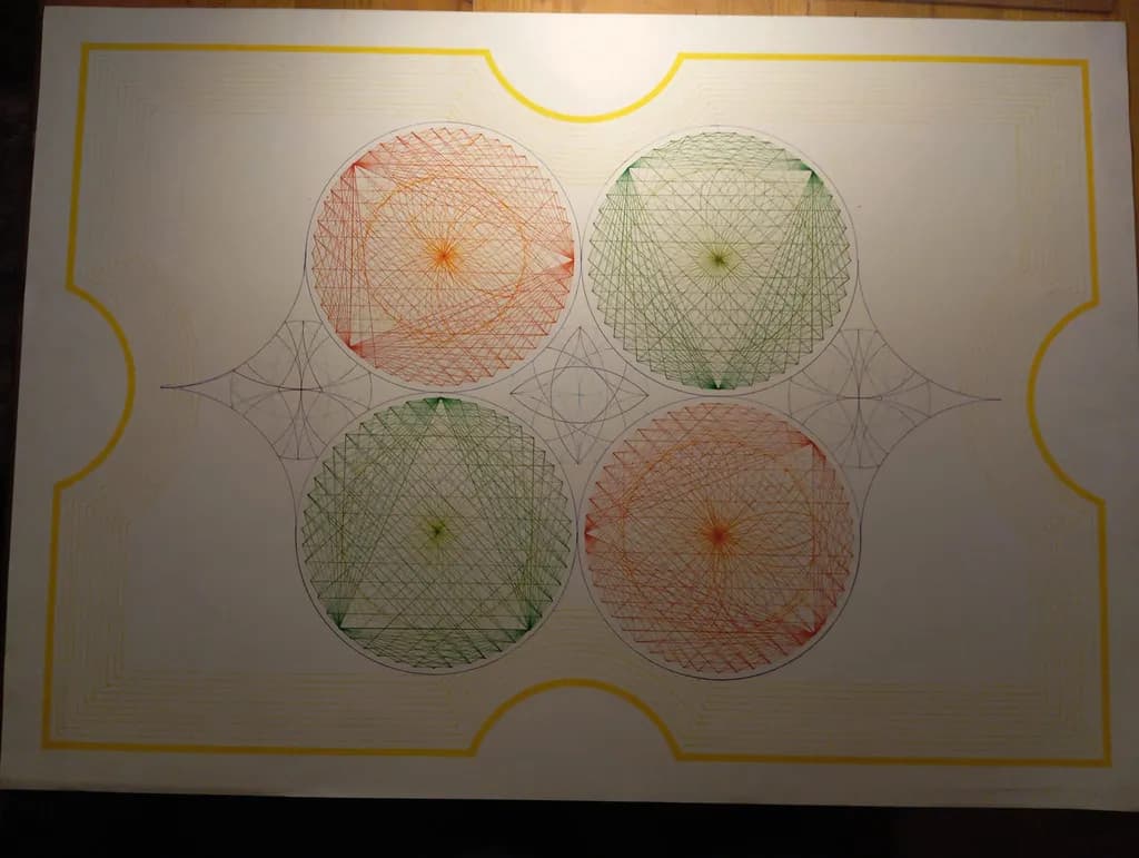 Geometric Circles Layout