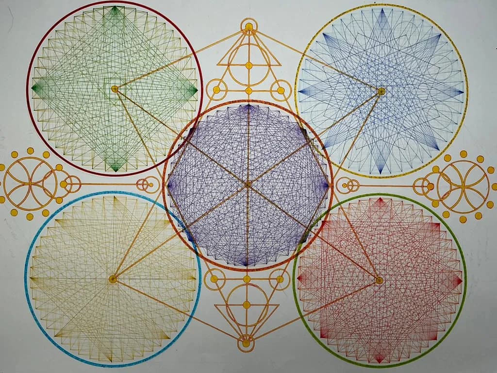 Geometric Circles Pattern