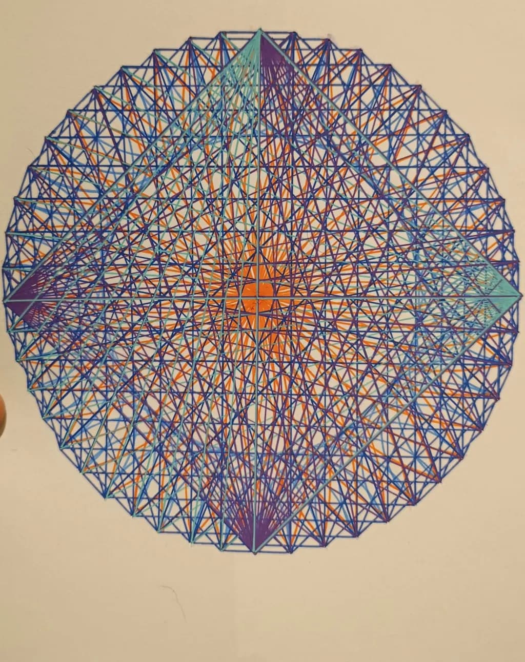 Geometric Circle Pattern