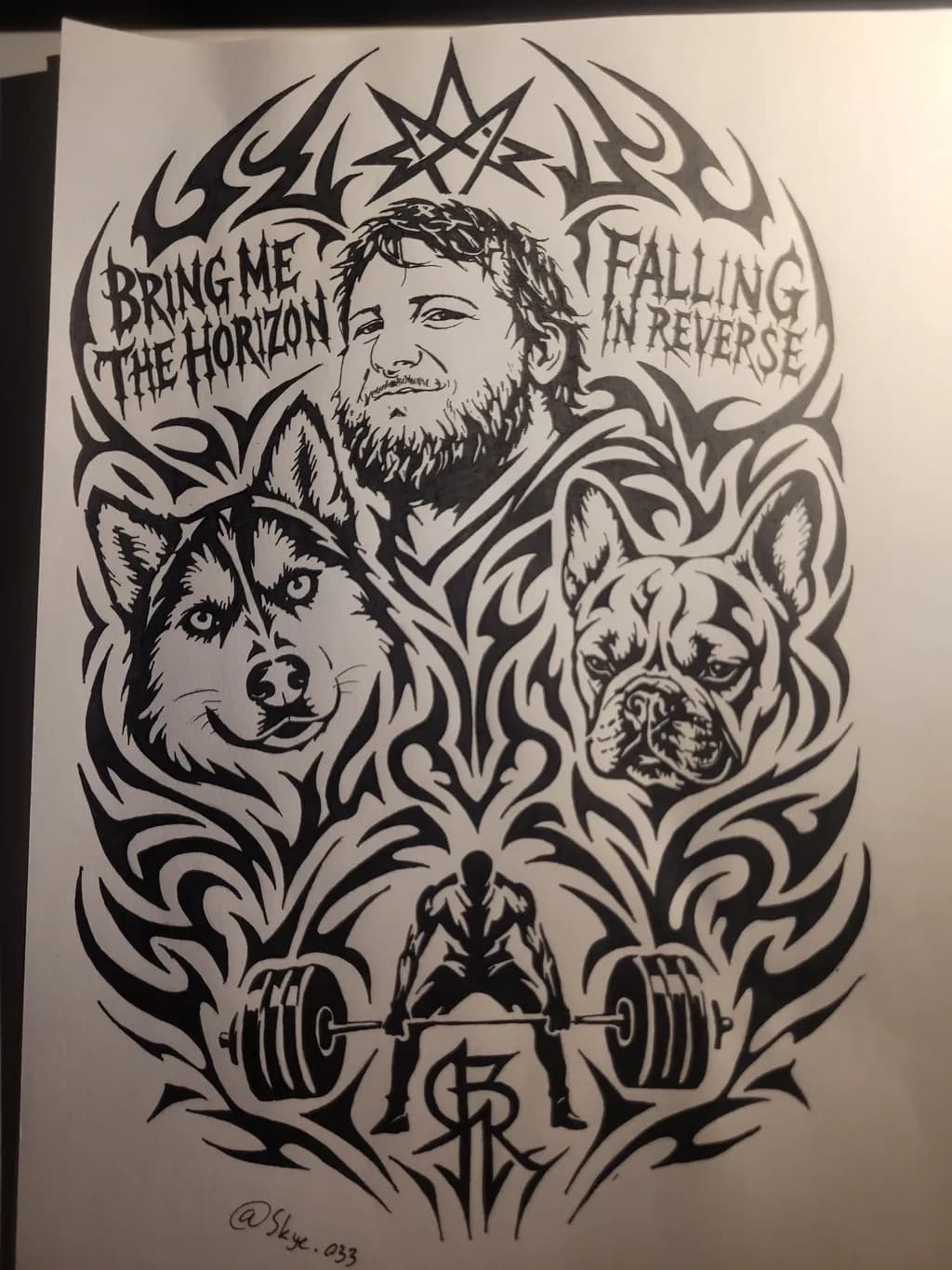 Tribal Strength and Loyalty - custom design