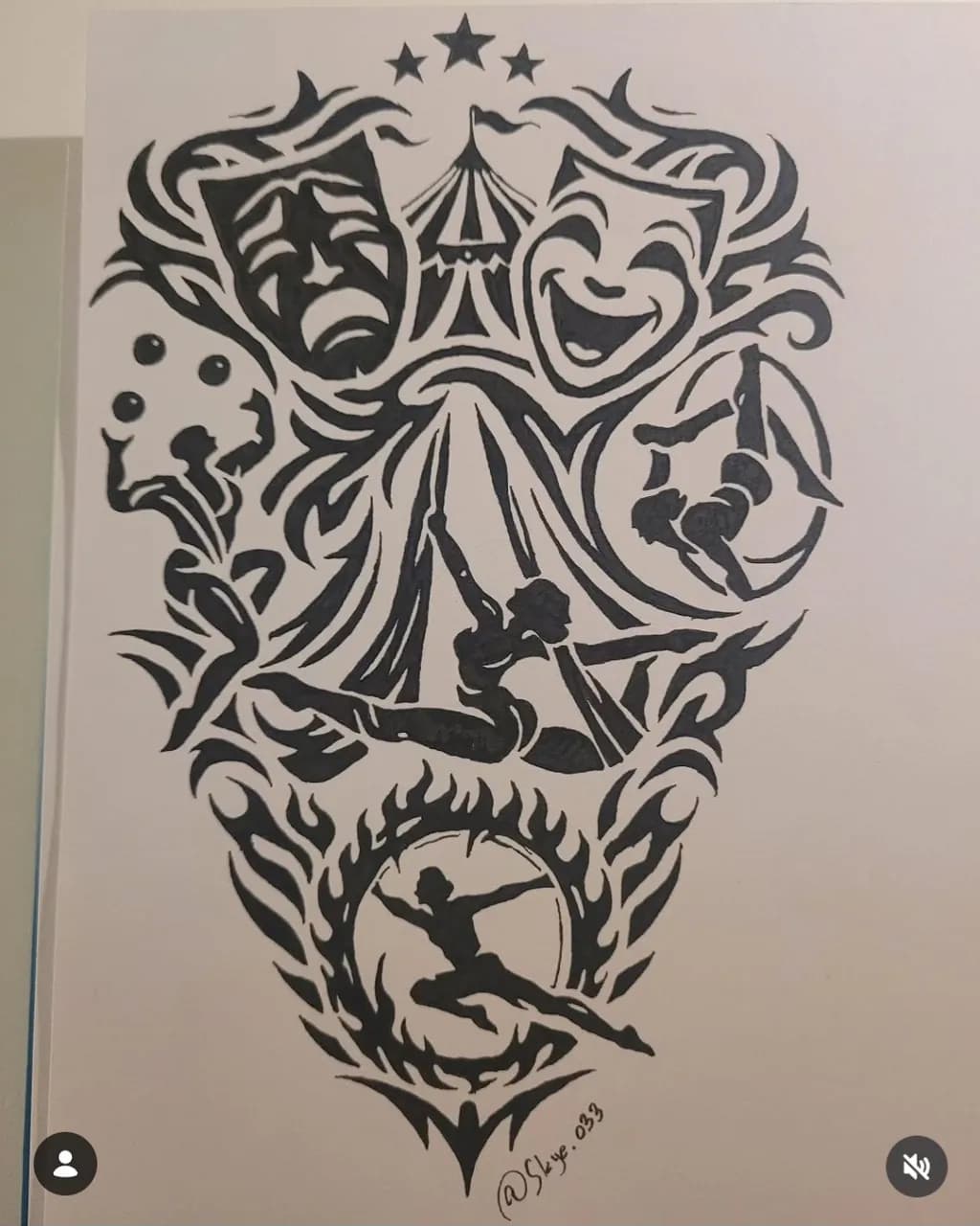 Circus Performance - custom design