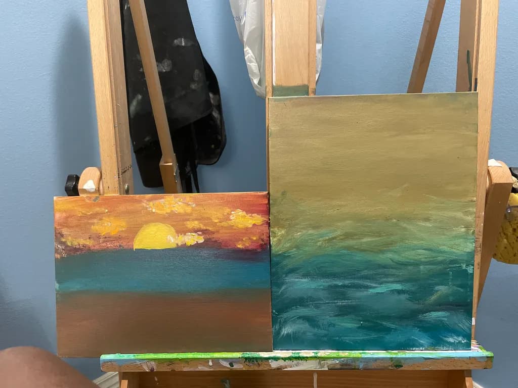 Sunset and Sea