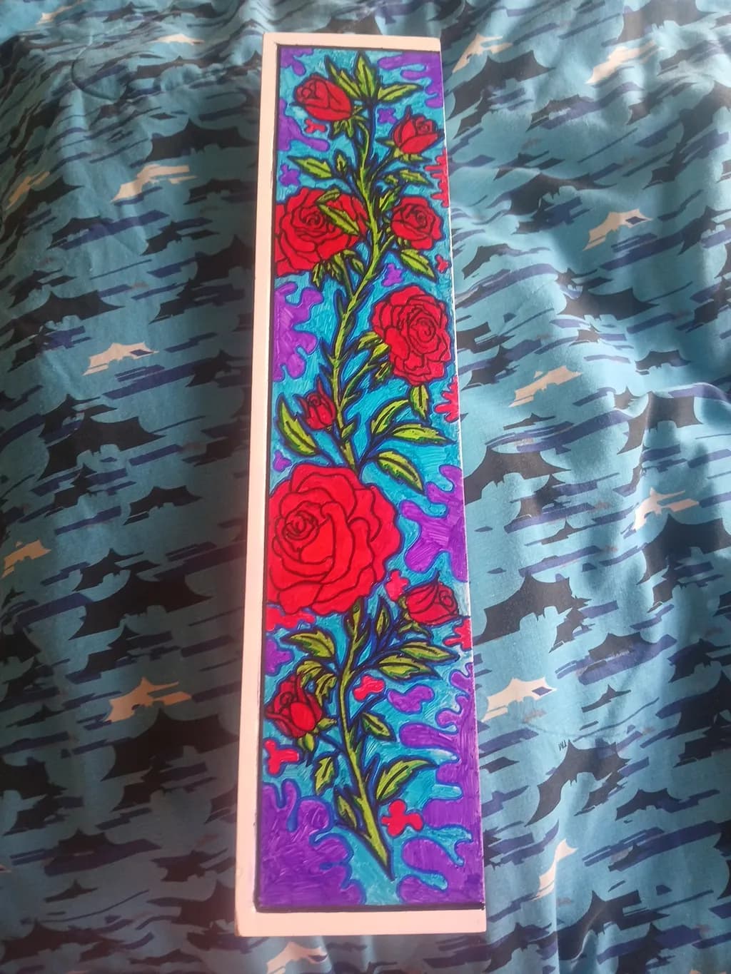 Rose Vine Panel
