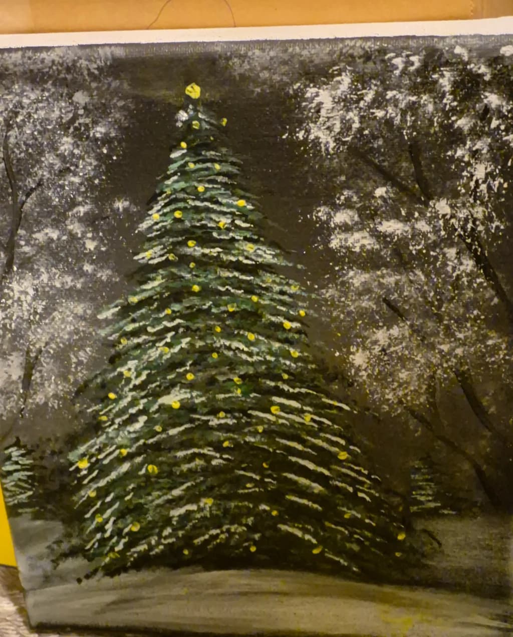 Winter Pine Tree