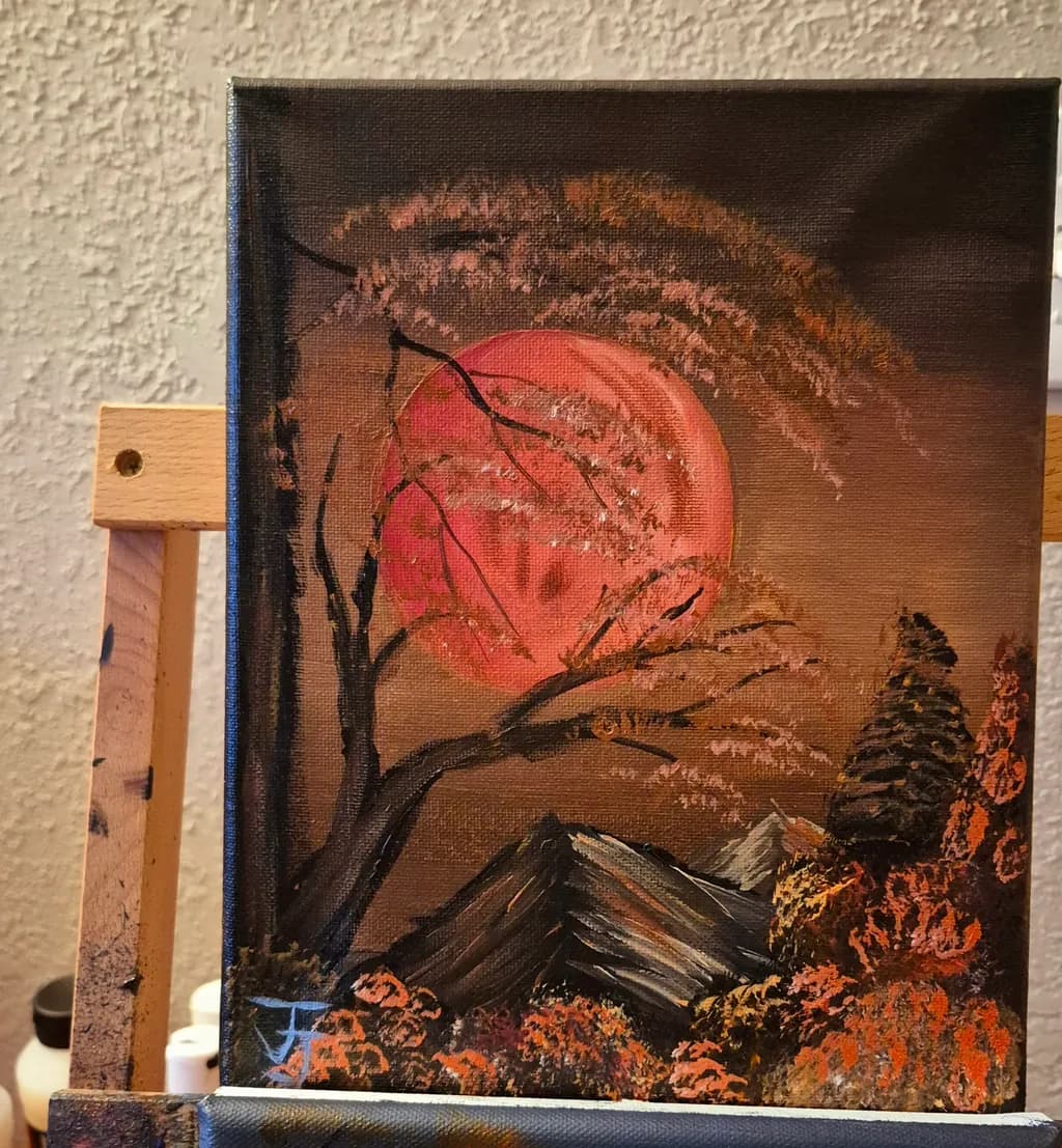 Mountain Moon Glow