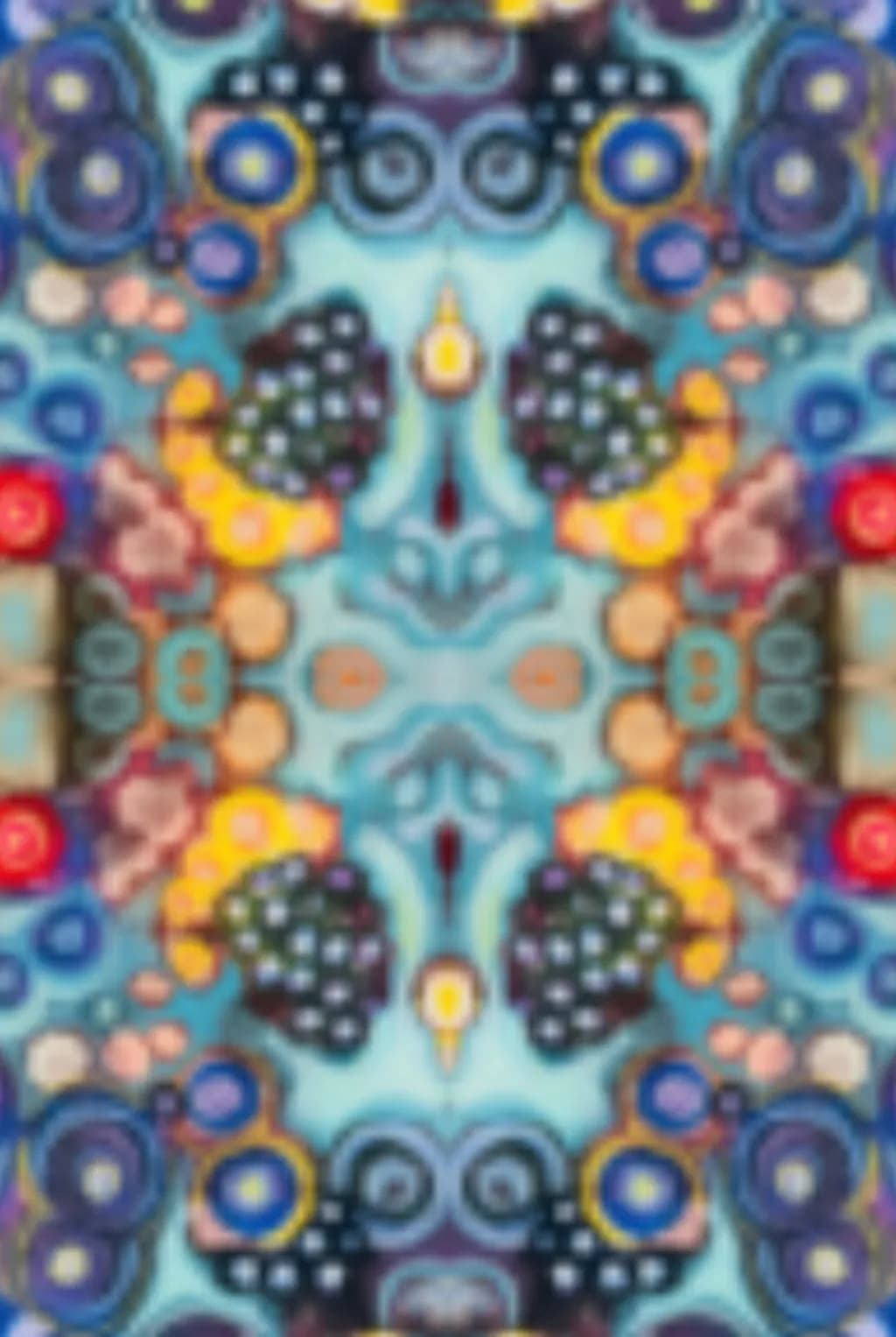 Large Flower Pods Pattern