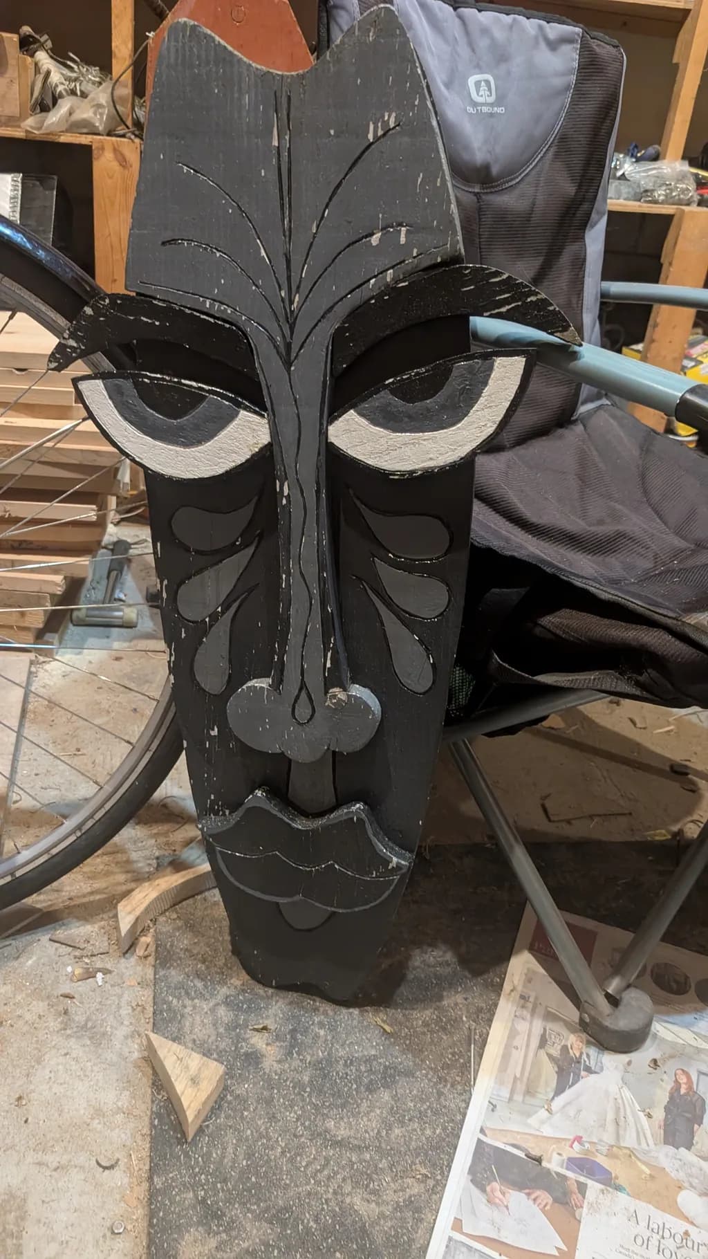 Inbound Mask Sculpture
