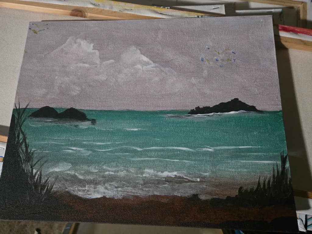 Island Shoreline Calm