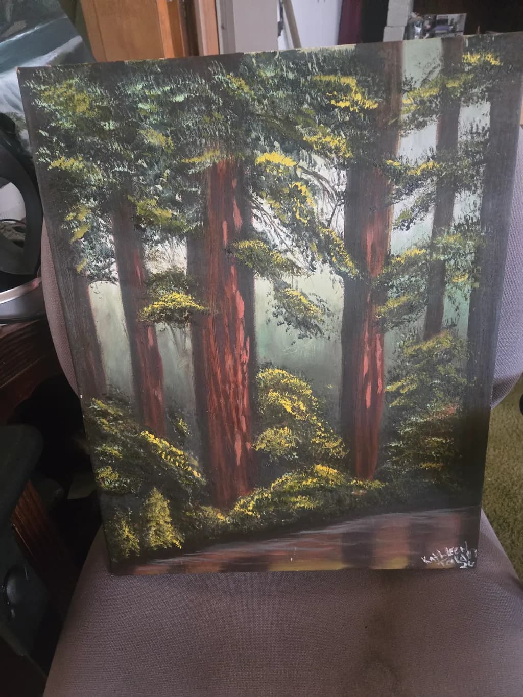 Forest Trees Reflection