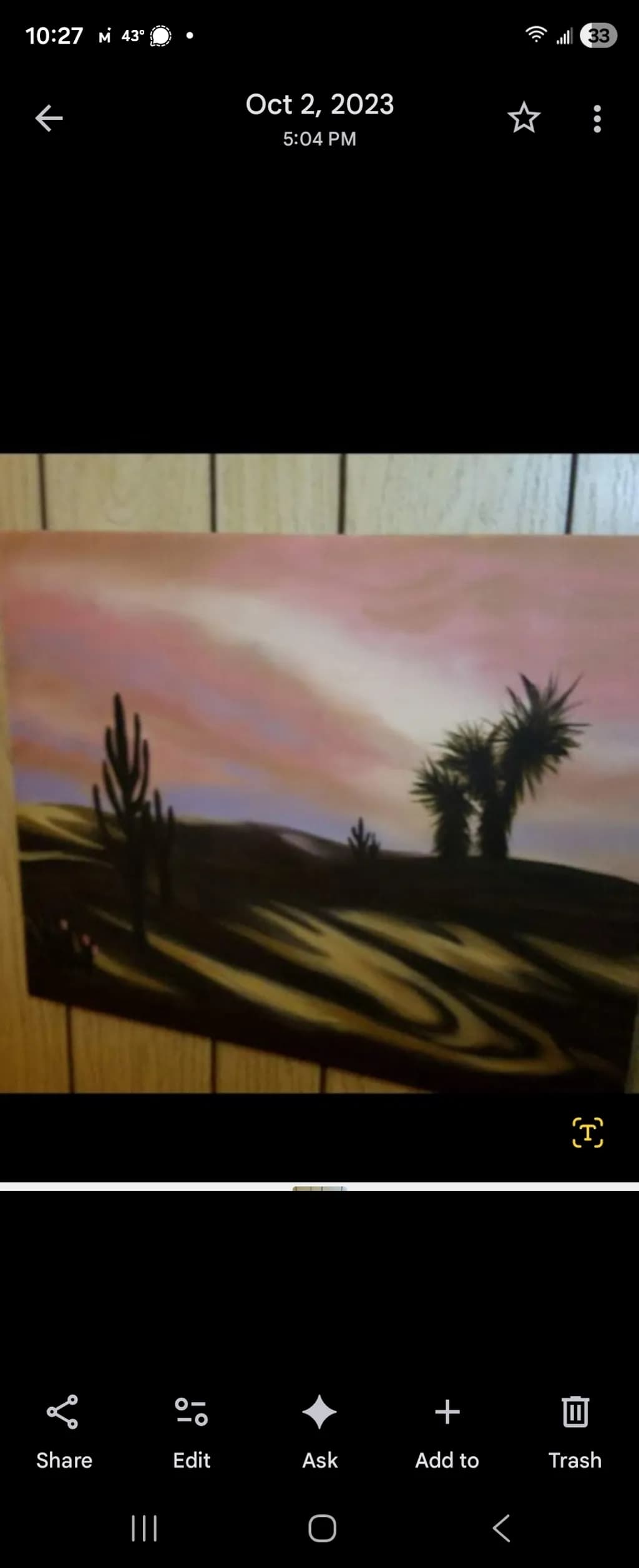 Desert Twilight