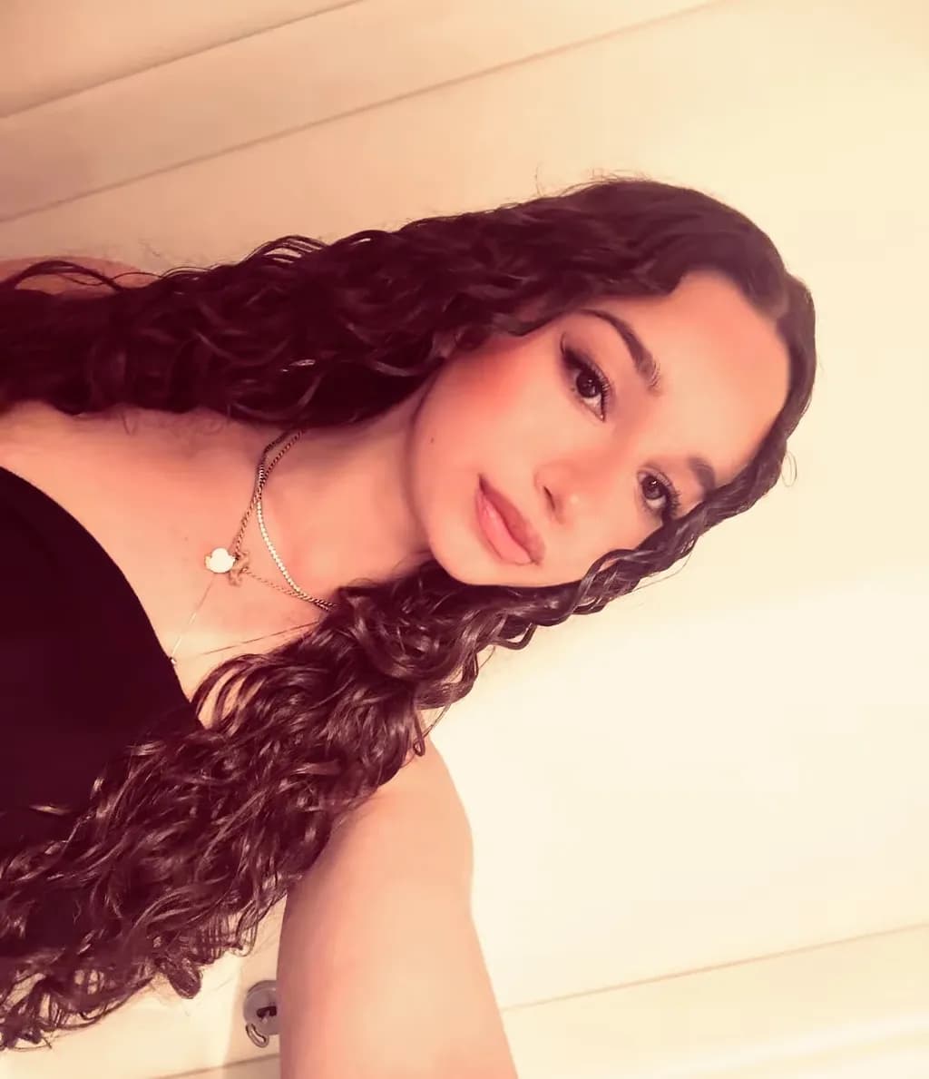 Curly Hair Portrait