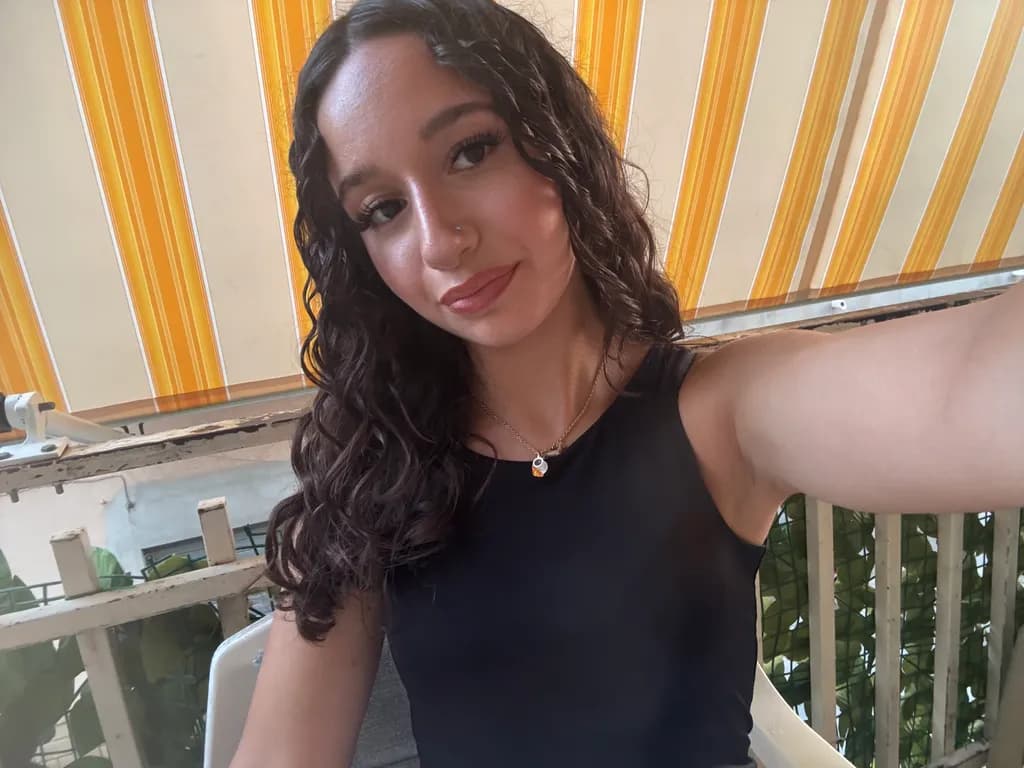Sunlit Balcony Portrait