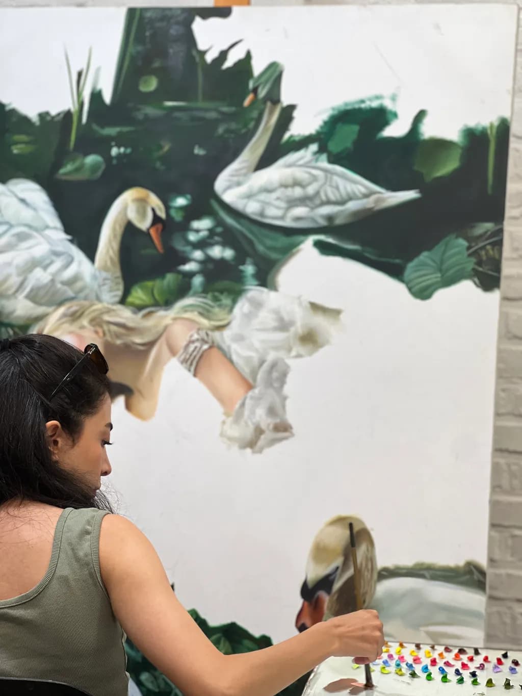 Swans and Maiden