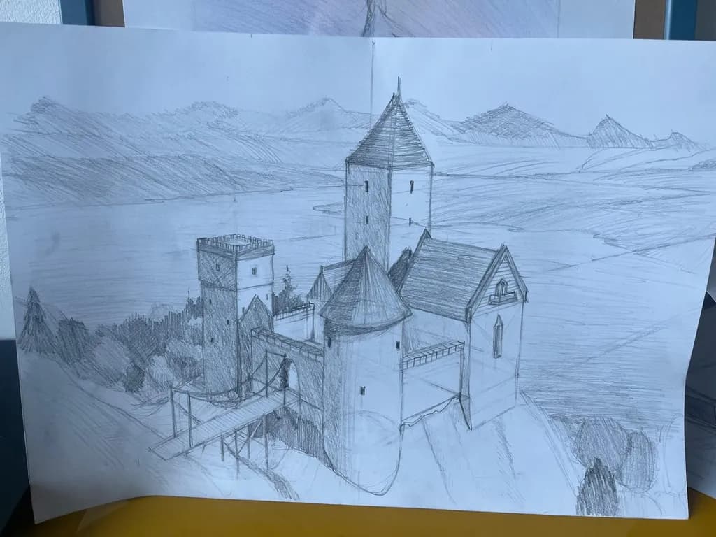 Castle by the Lake
