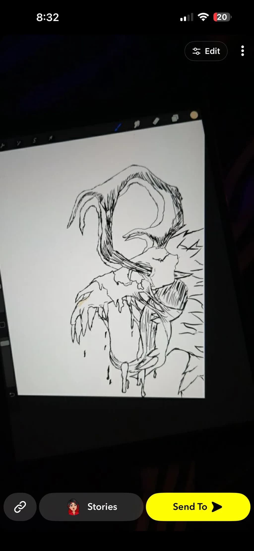 Dripping Skull Antlers