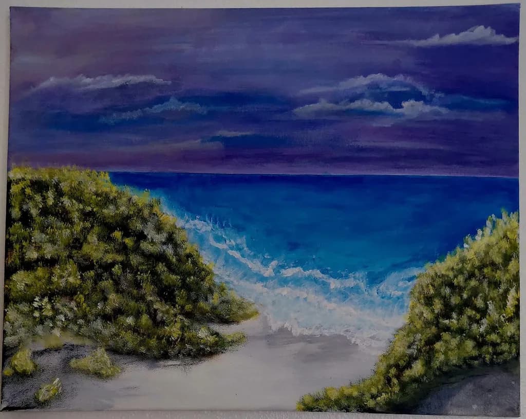 Ocean View with Cliffs
