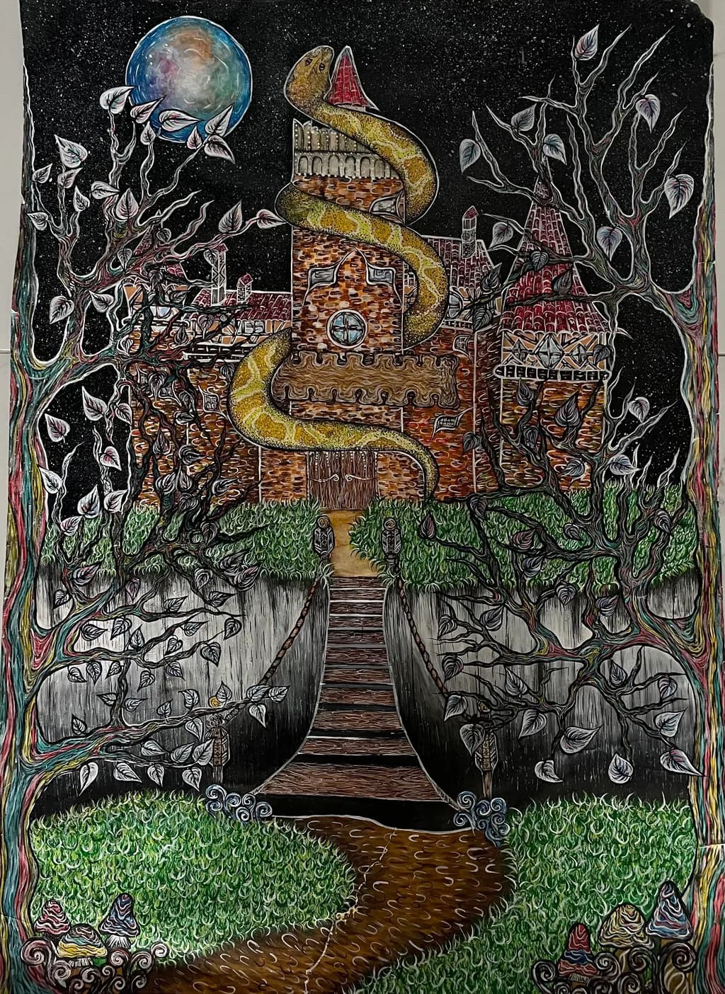 Castle Serpent Night