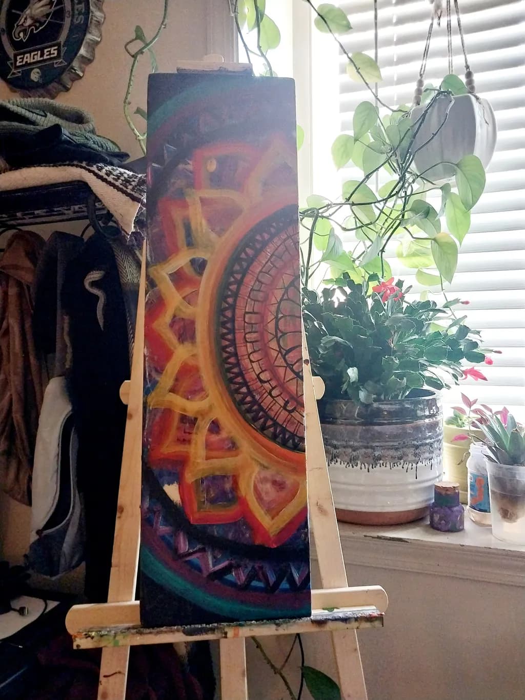 Mandala Sunburst Design