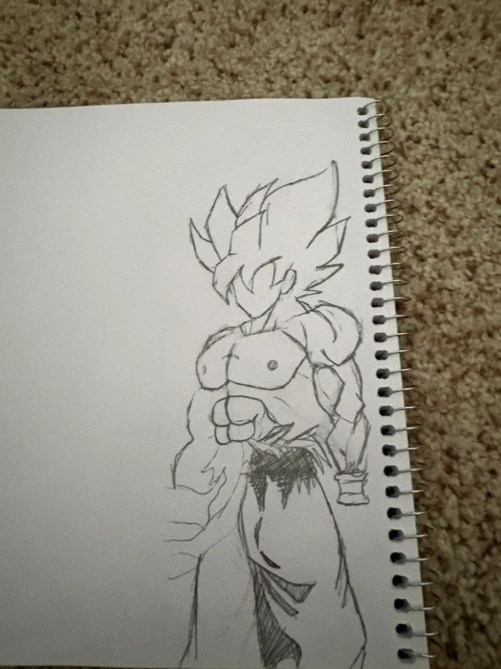 Super Saiyan Sketch