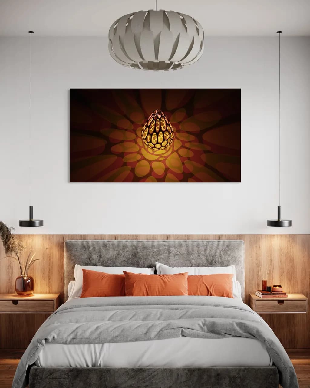 Amber Egg Light