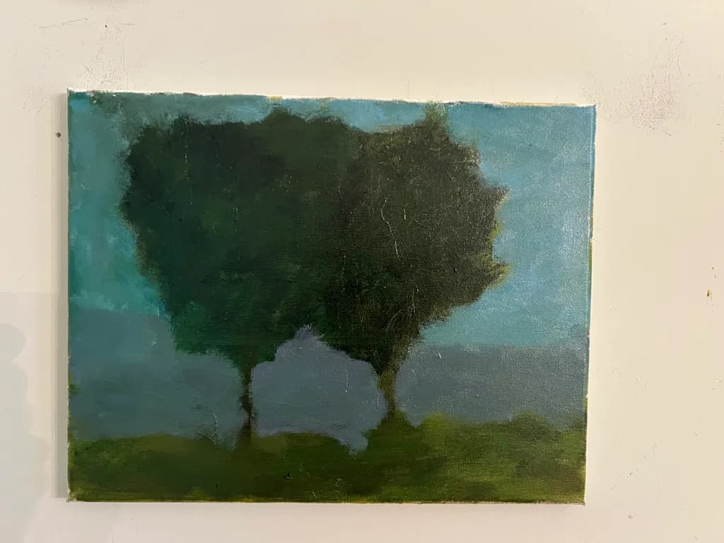 Twin Trees Landscape
