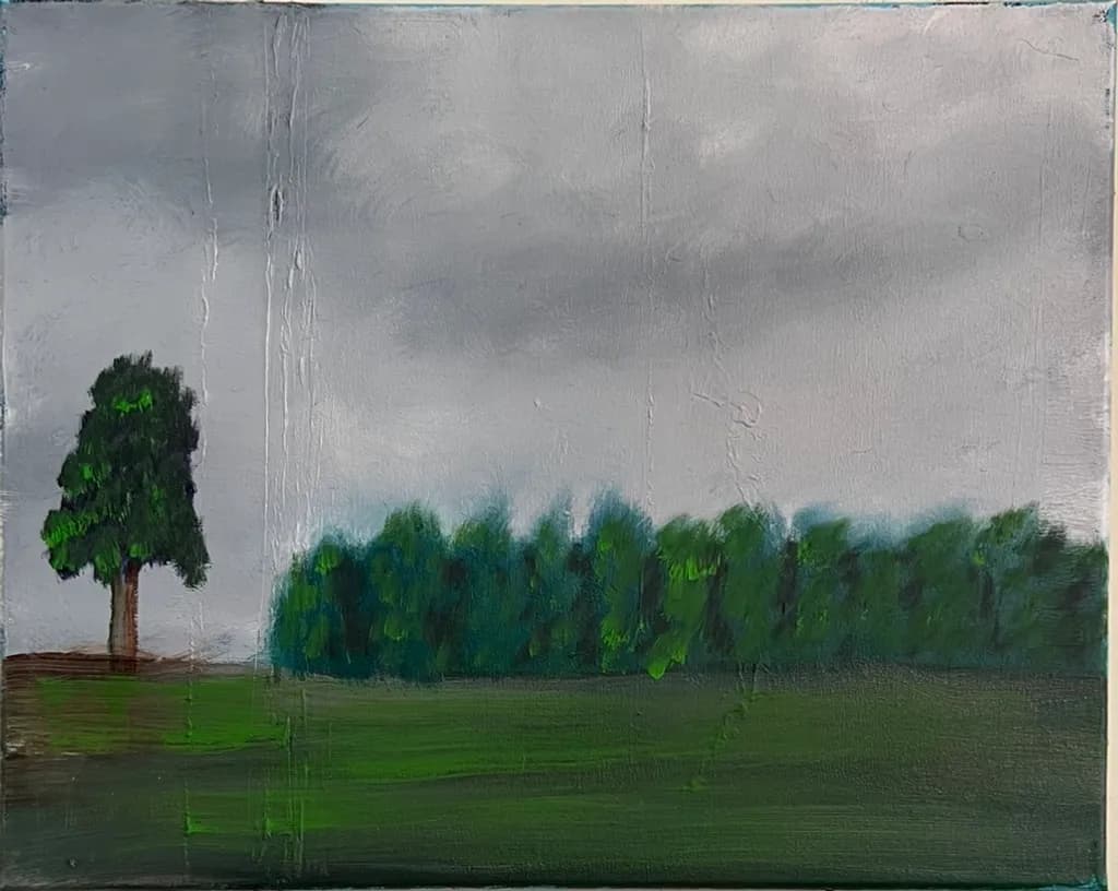 Lone Tree and Forest Edge