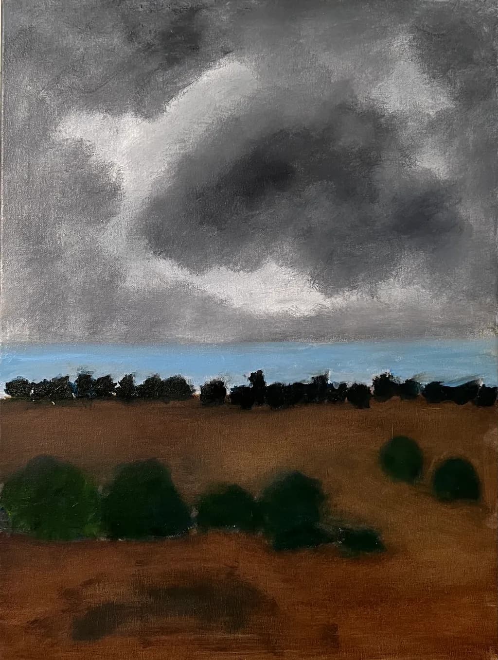 Storm Over Field