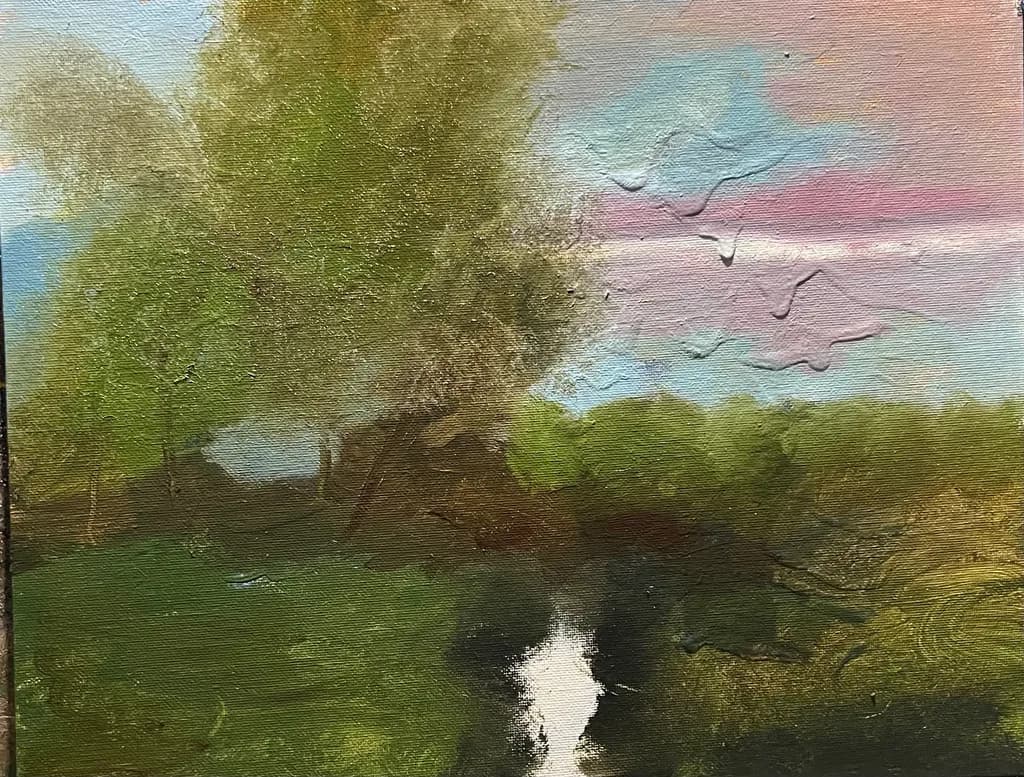 River Among Trees