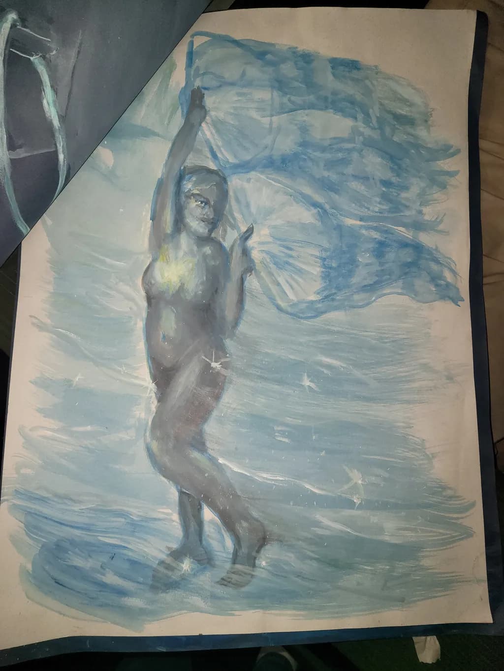 Ambient Figure with Flag