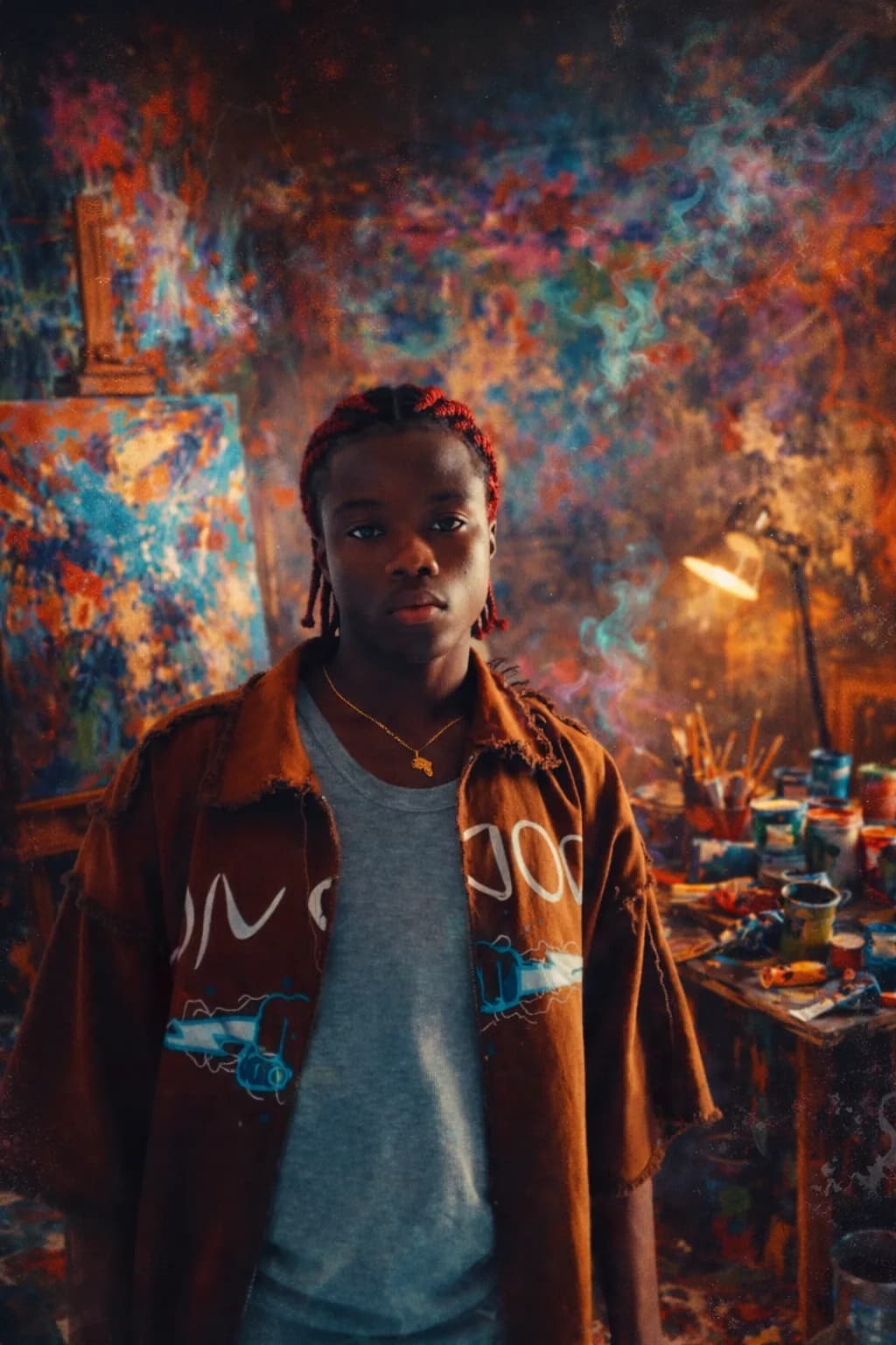 Artist's Studio Portrait