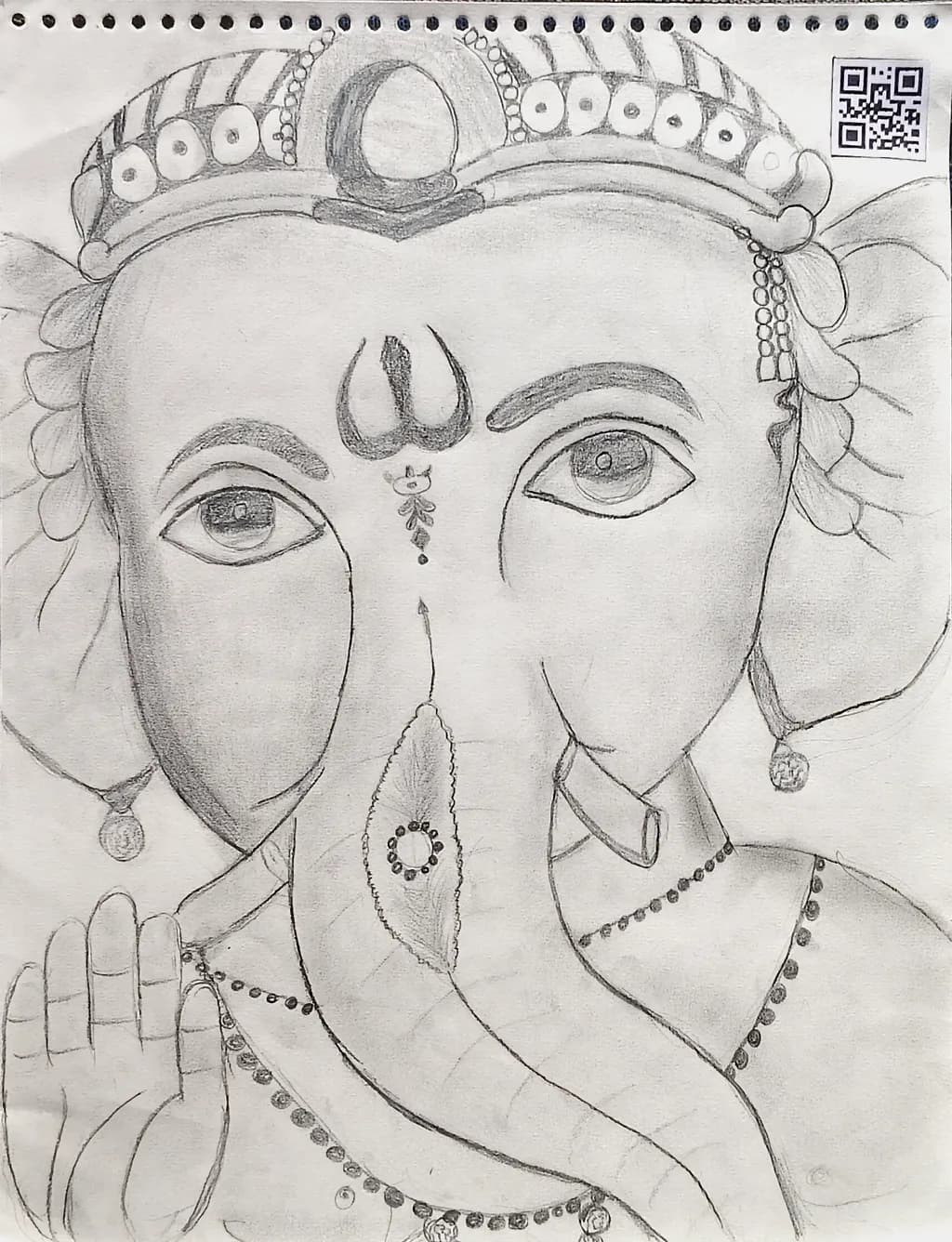 Elephant Deity Sketch