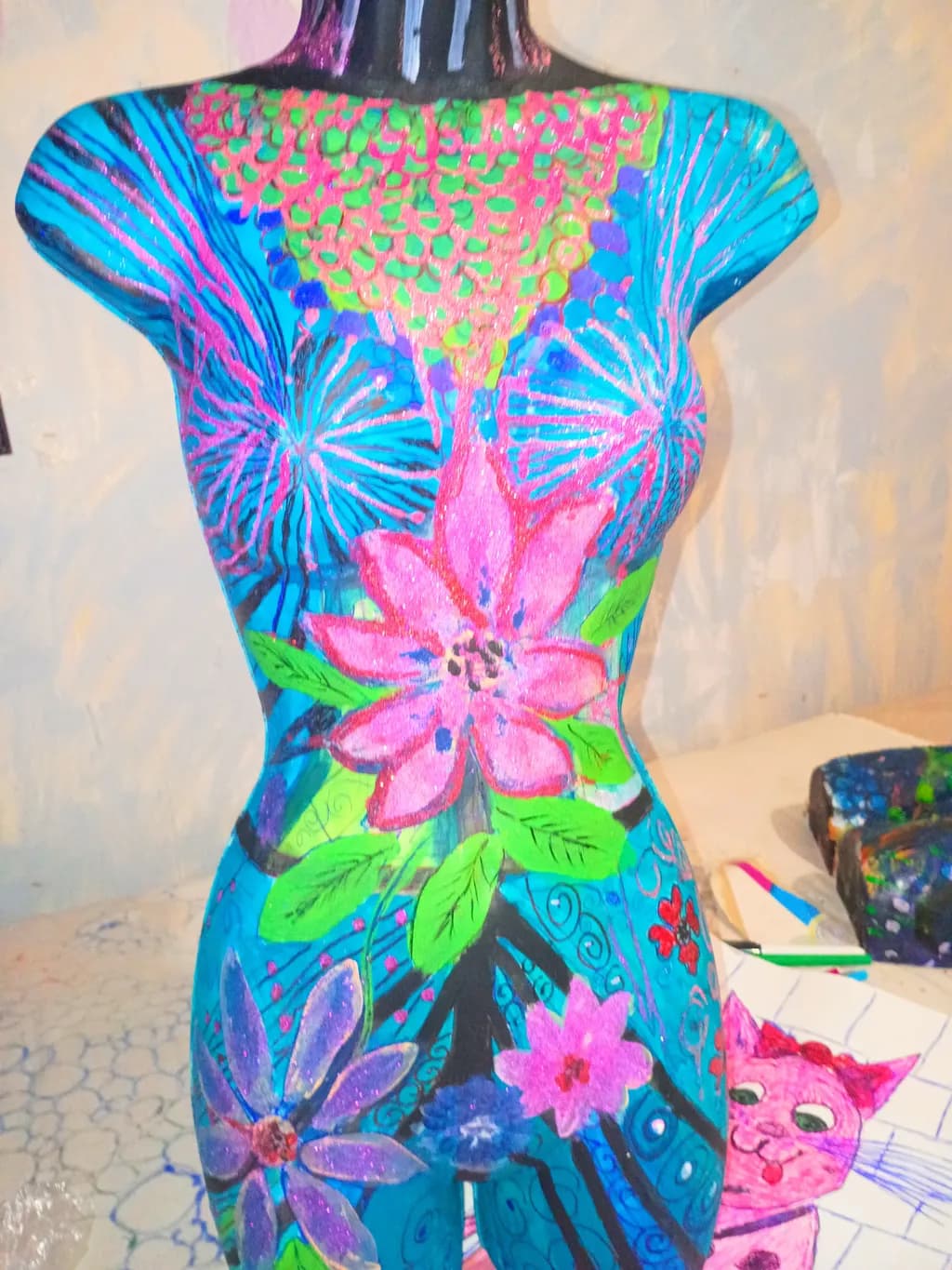 Floral Body Art