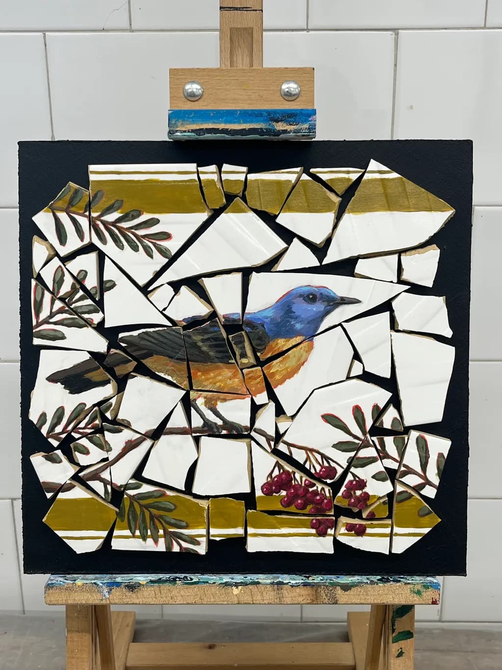 Fragmented Bird Mosaic