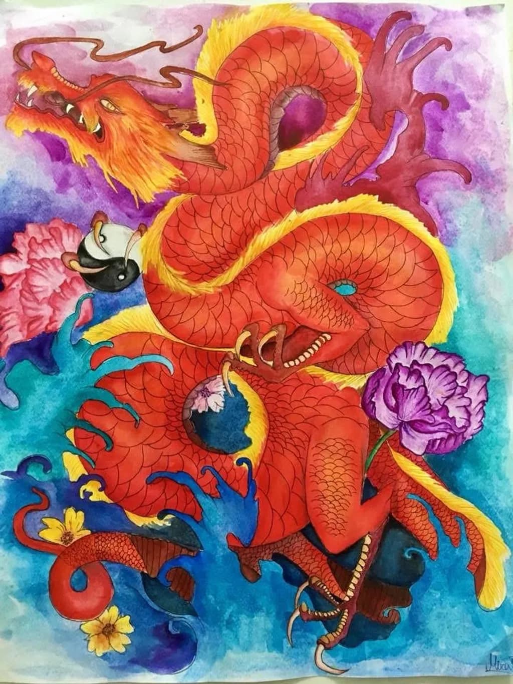 Floral Dragon Dance