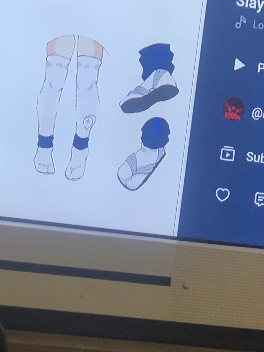 Socked Legs Study