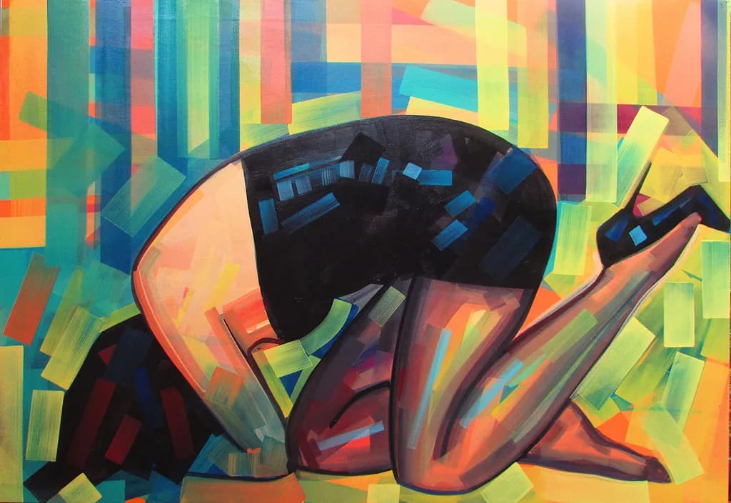 Aquaria Abstract Figure