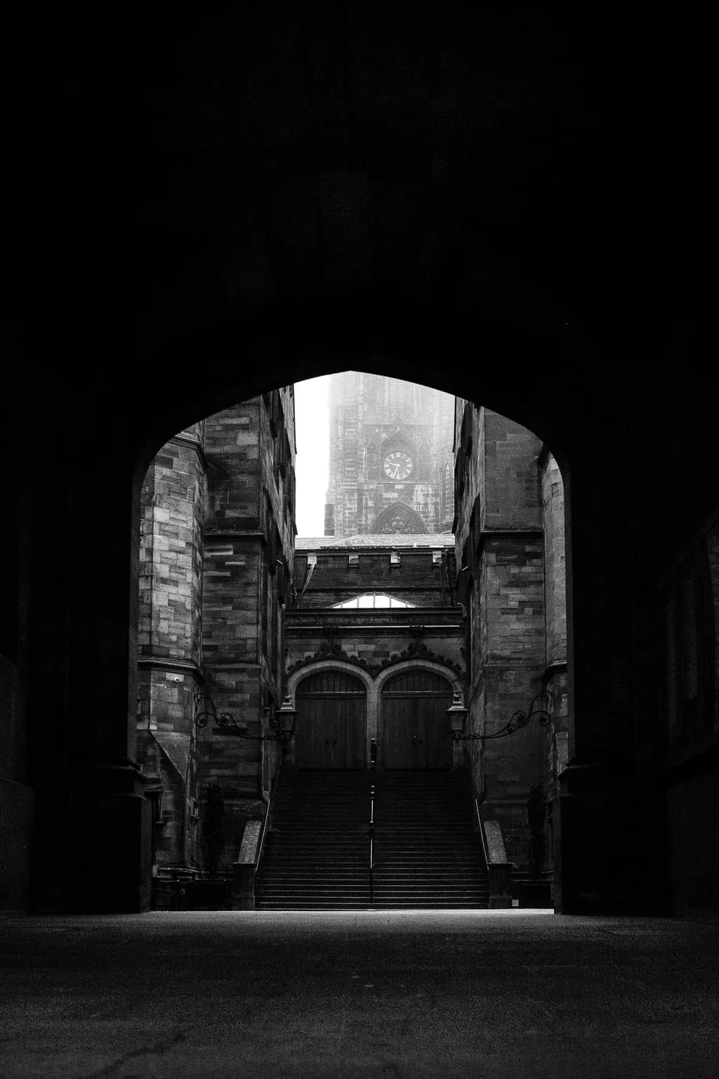 Gothic Archway Steps