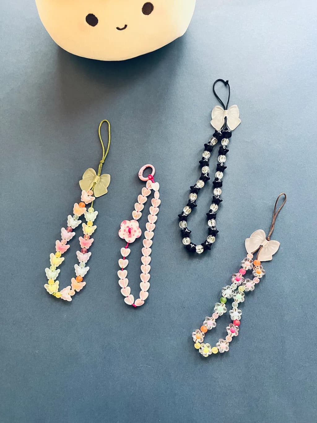 Beaded Butterfly Charms