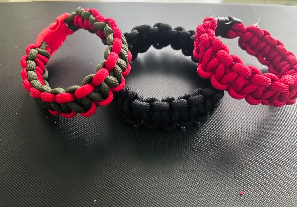 Braided Paracord Bracelets