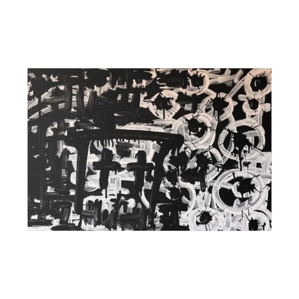 Black and White Circles