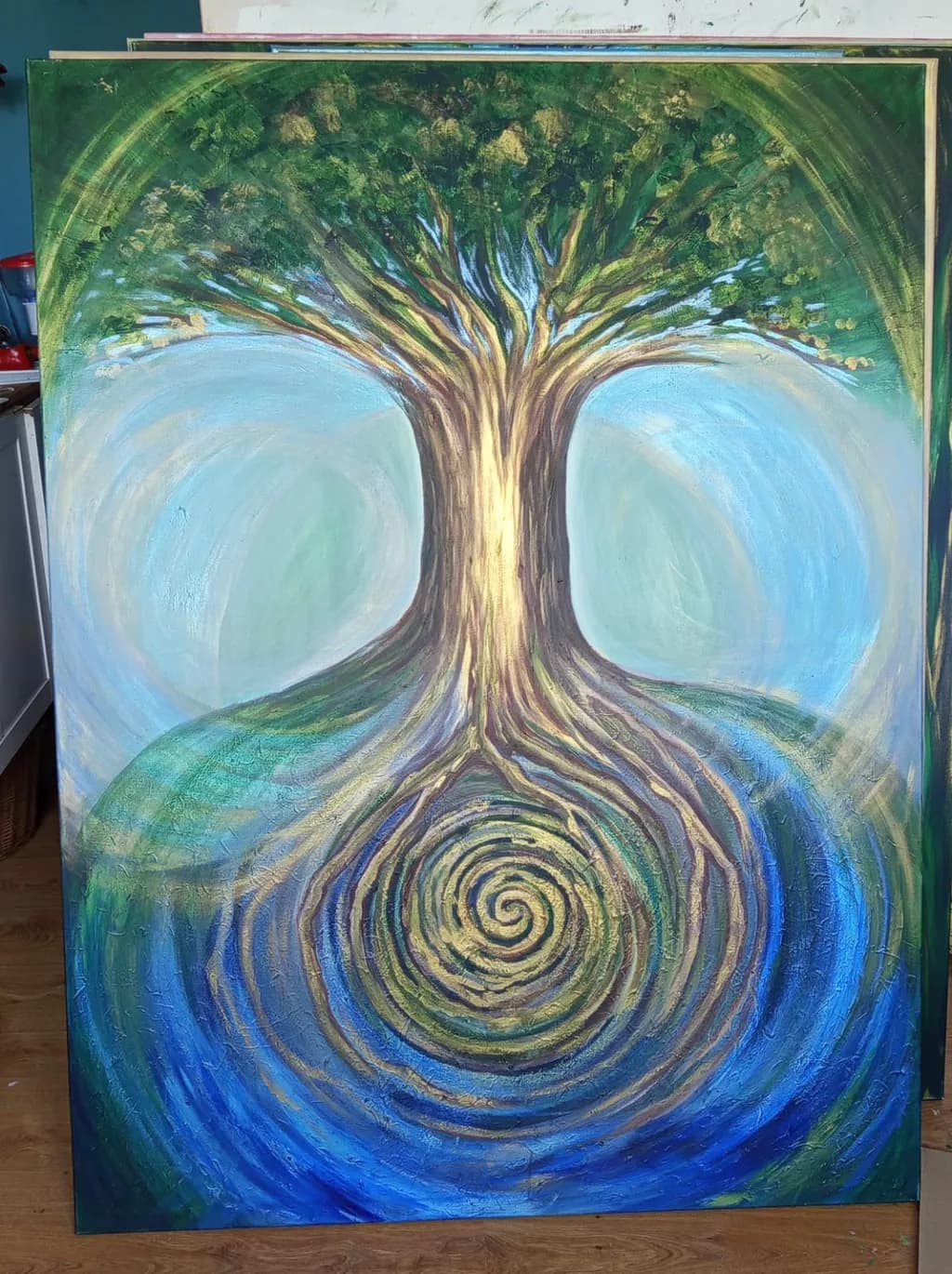 Spiral Tree Roots