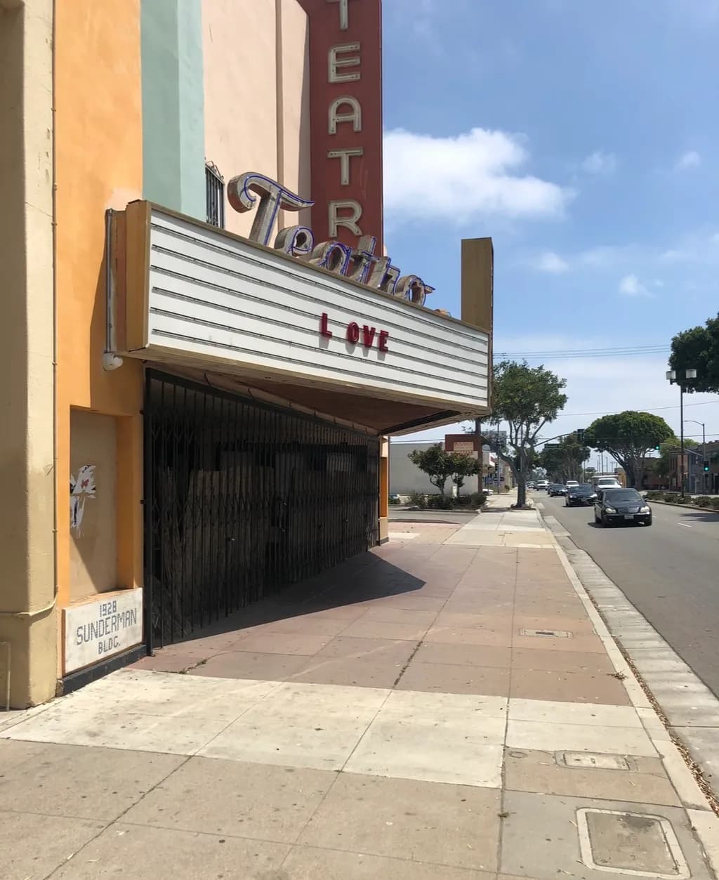 Theatre Love Marquee